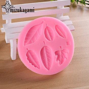 

UV Resin Jewelry Liquid Silicone Mold Leaves Shapes Of Leaves Resin Charm Molds For DIY Intersperse Decorate Making Jewelry