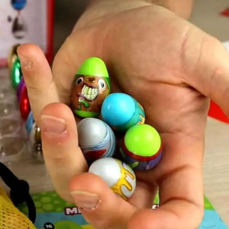 Забавные Eggz мировые игрушки Caja Juguetes красочные яйца с коробкой для детей подарок