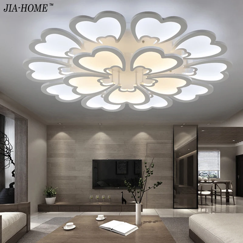 Online Kaufen Großhandel Blume Deckenleuchte Aus China Blume ... Moderne Deckenleuchten Fur Wohnzimmer