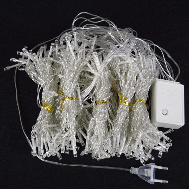 AIFENG Led Curtain String 3Mx1.5M 3Mx2M 3Mx3M Garland 144Led 192Led 300Led Led String For Christmas Wedding Party Holiday Lights AIFENG Led Curtain String 3Mx1.5M 3Mx2M 3Mx3M Garland 144Led 192Led 300Led Led String For Christmas Wedding Party Holiday Lights