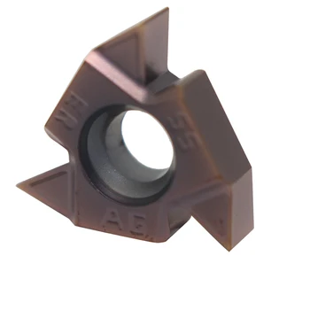 

20PCS 16ERM AG55 LF6018 CVD+PVD thread turning tool tungsten carbide insert for cast iron processing and lathe machine