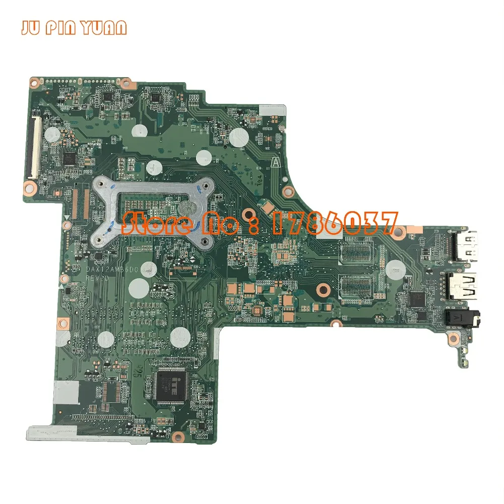 JU PIN Юань 809322-501 809322-601 X12A для hp Pavilion 17-G 17T-G 17-G077CL материнская плата для ноутбука с i3-5020U DAX12AMB6D0