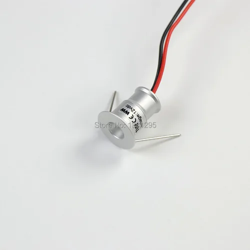 1W 미니 LED 스포트라이트 천장 작은 오목한 스포트 라이트 쇼케이스 버랜더 주방 주각 단계 벽 계단 램프 12V 조도 조절 가능 2