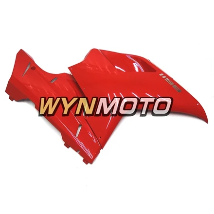 Выполните мотоцикла глянцевый красный Чехлы для мангала Для Ducati 1098 848 1198 2007-2012 abs инъекций Пластик обтекатели комплект капоты
