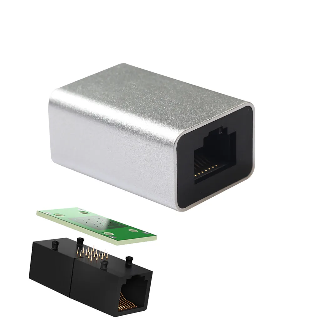 1 шт. сетевой адаптер Cat6 с защитой Ethernet 8P8C RJ45 | Компьютеры и офис