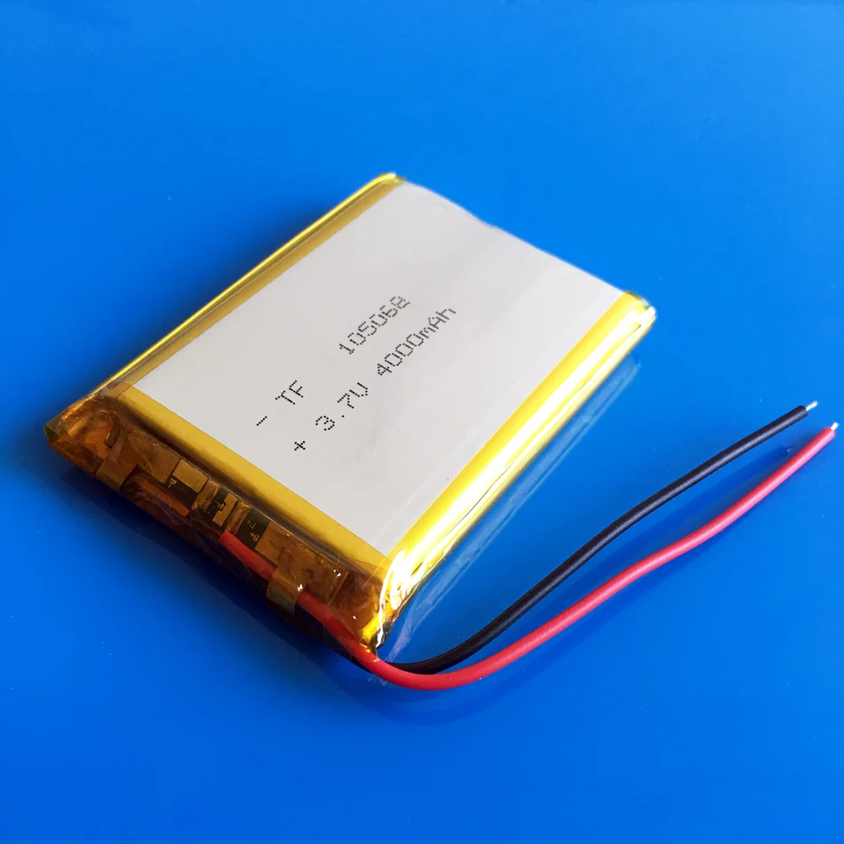 105068 3 7 V 4000mAh литиевая полимерная аккумуляторная батарея lipo cells для GPS DVD PAD power bank E