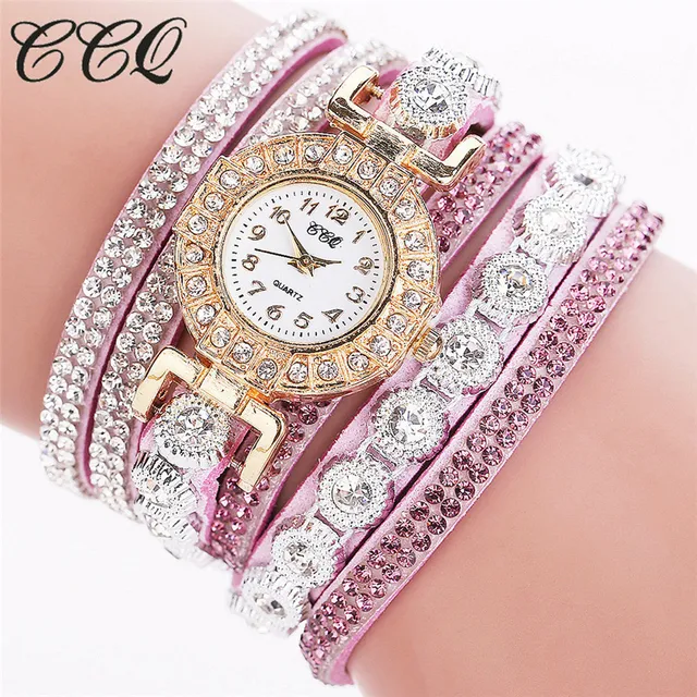 2017 New CCQ Women Fashion Casual Sumputuous Tasteful AnalogQuartz Women Rhinest 2017 New CCQ Women Fashion Casual Sumputuous Tasteful AnalogQuartz Women Rhinest