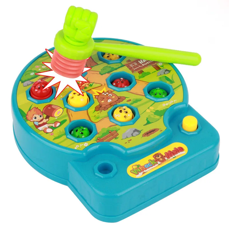 Электрическая музыкальная игра хомяк игрушки машина подарок забавная игрушка развивающие игры для детей игрушки(случайный цвет