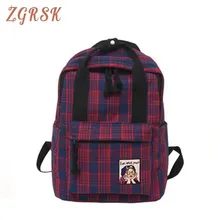 Female Casual Cotton Fabric Backpacks Bagpack Women Back Pack Bagpack Backpack Bookbag School Bags For Teenage Girls Backpack Female Casual Cotton Fabric Backpacks Bagpack Women Back Pack Bagpack Backpack Bookbag School Bags For Teenage Girls Backpack