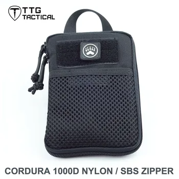 

TTGTACTICAL Military Molle Tactical Waist Packs Travel Pocket Organizer Tactical Wallet 5" Phone Pouch For Sports Hunting Travel