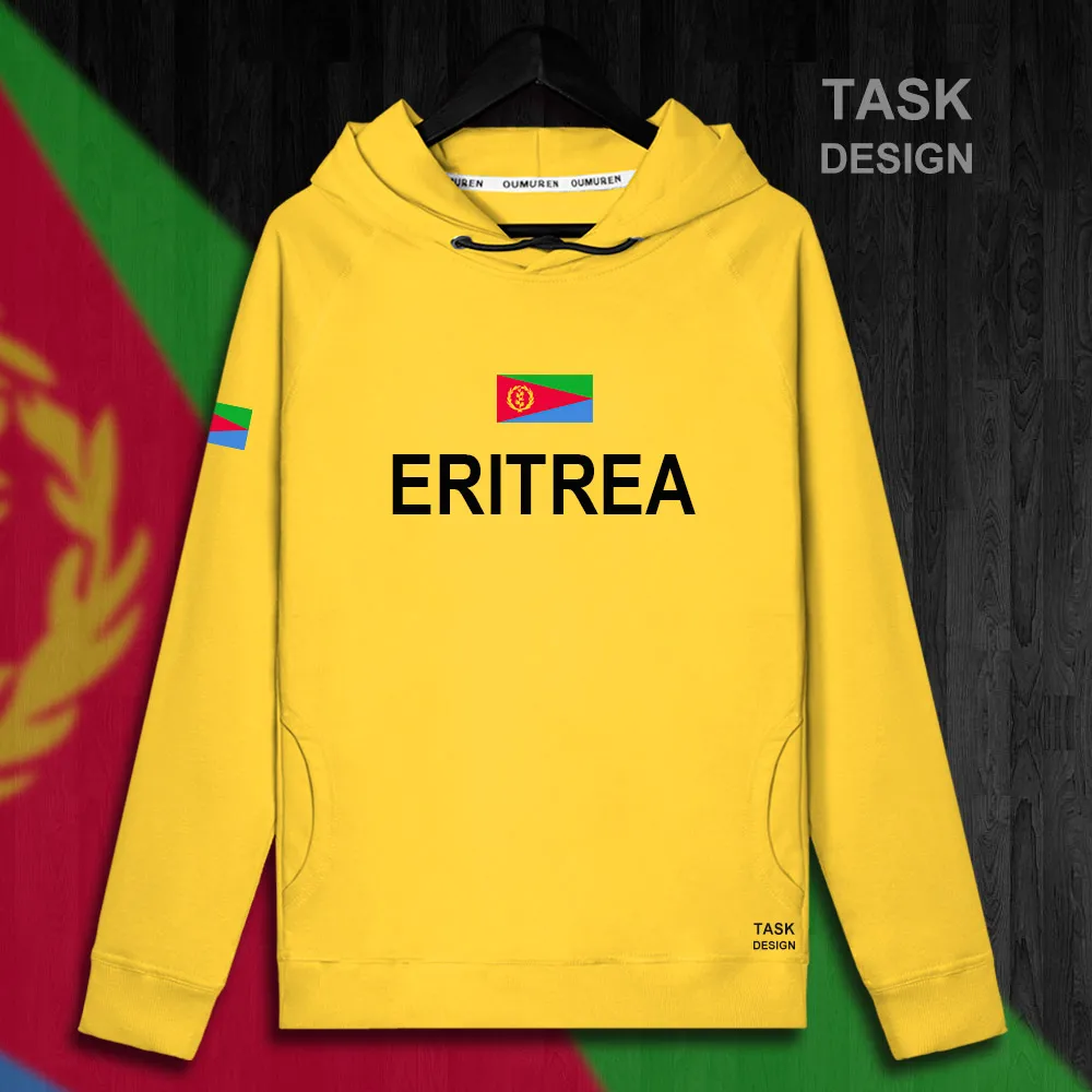 Эритрейская ERI ER Мужская толстовка пуловеры толстовки Мужская толстовка новая уличная одежда спортивная Национальный спортивный костюм флаг