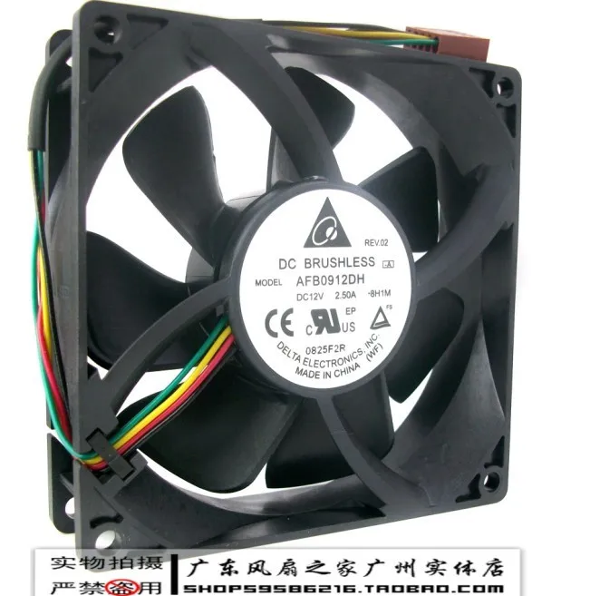 Для Delta delta 9025 9 dual ball 12v 2.5a line pwm fan насилия afb0912dh | Компьютеры и офис