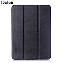 

Tri-fold Stand Smart Leather Case for Samsung Galaxy Tab S2 9.7 T810 T815 Lychee Texture - Black