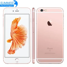 Apple iPhone 6S/6S плюс Чехол мобильного телефона IOS двухъядерный процессор, 2 Гб Оперативная память 16 Гб/64/128 ГБ Встроенная память 12.0MP функция отпечатков пальцев, 4G, LTE смартфон