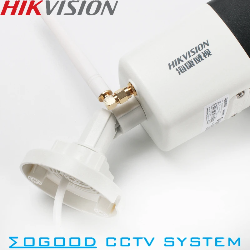 Hikvision Беспроводная DS-2CD1021FD-IW1 2MP 1080P WiFi IP Bullet камера Встроенный микрофон Hik-подключение приложение удаленный ONVIF ИК Открытый