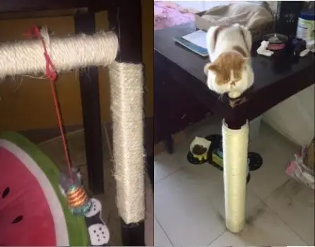 3 м сизальная веревка для кошек, Когтеточка для изготовления игрушек, сделай сам, стол для ног, табурет, стул, ножки, веревка для когтей