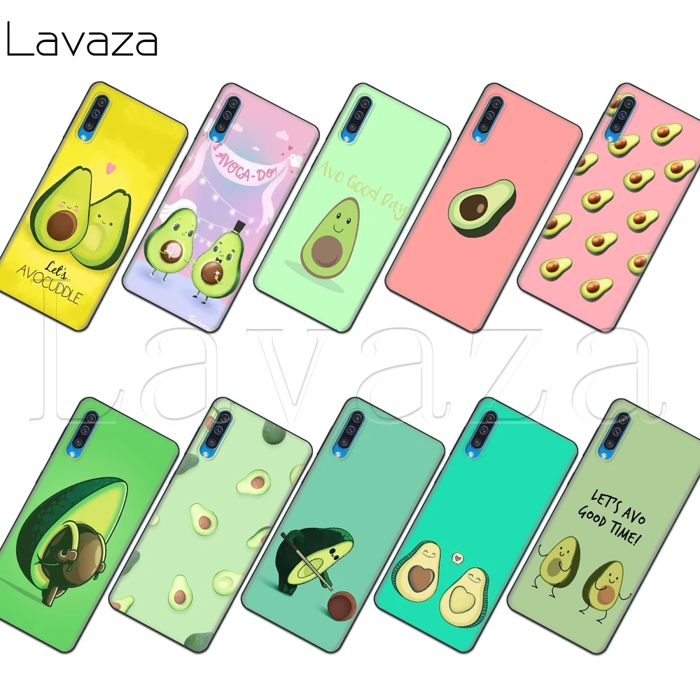 

Lavaza Cute Avocado Food Soft Case for Samsung Note A3 A5 A6 A7 A8 A9 A10s A20s A30s A40s A50s 10 A70 8 9 J6 Plus