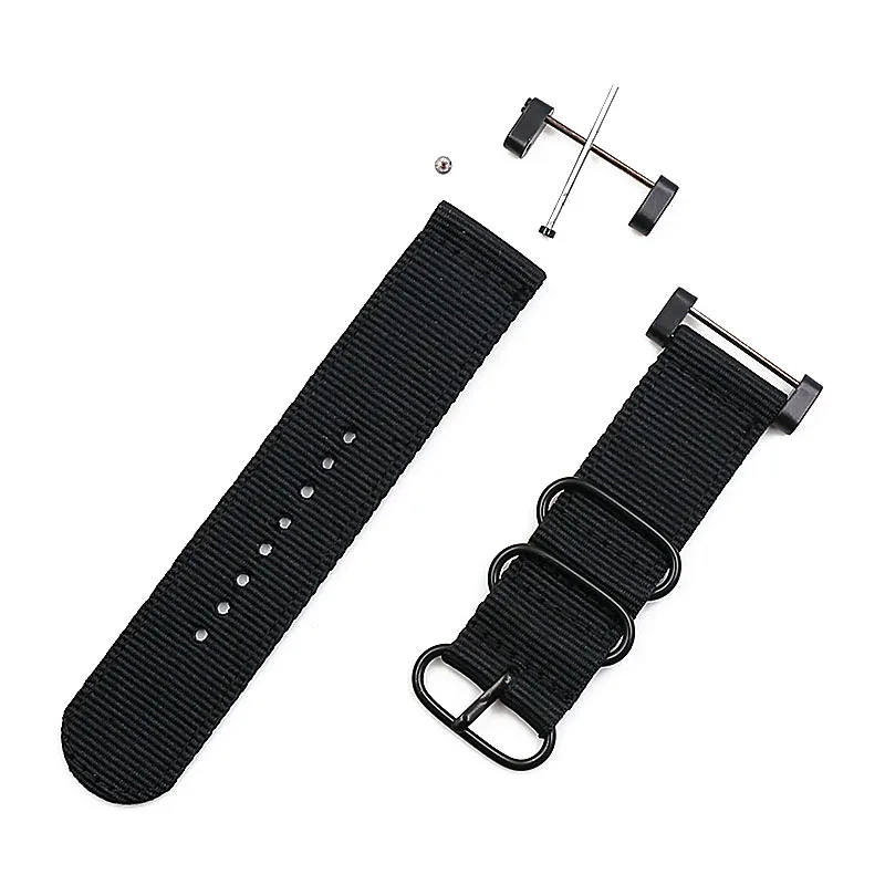 Nylon strap men's watch accessories pin buckle for Suunto core strap 24mm outdoor sports waterproof female bracelet watch band Nylon strap men's watch accessories pin buckle for Suunto core strap 24mm outdoor sports waterproof female bracelet watch band