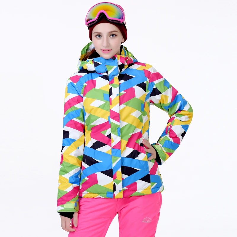 Cheap Ski Suit sets Women Snowboarding Clothing Waterproof Windproof