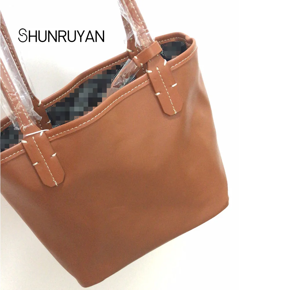 SHUNRUYAN New Genuine Leather Bags Handbags Women Bag Shoulder Bag Female Casual Tote Women Messenger Bag Set SHUNRUYAN New Genuine Leather Bags Handbags Women Bag Shoulder Bag Female Casual Tote Women Messenger Bag Set