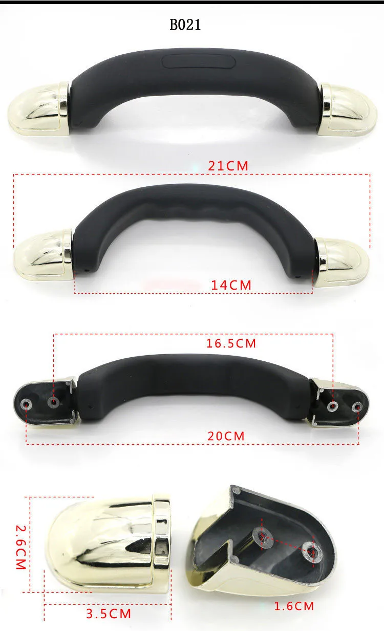 Сменный чемодан, ручка для багажа, запасная фиксация, держатели, тяга, ремень для переноски, тележка, аксессуары для ремонта, универсальный Телескопический ручной