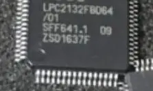 LPC2132FBD64 ATJ2273B TW8816 LPC2132FBD64 ADS1232IPWR INA128UK STM32F100RBT6B - Цвет: LPC2132FBD64
