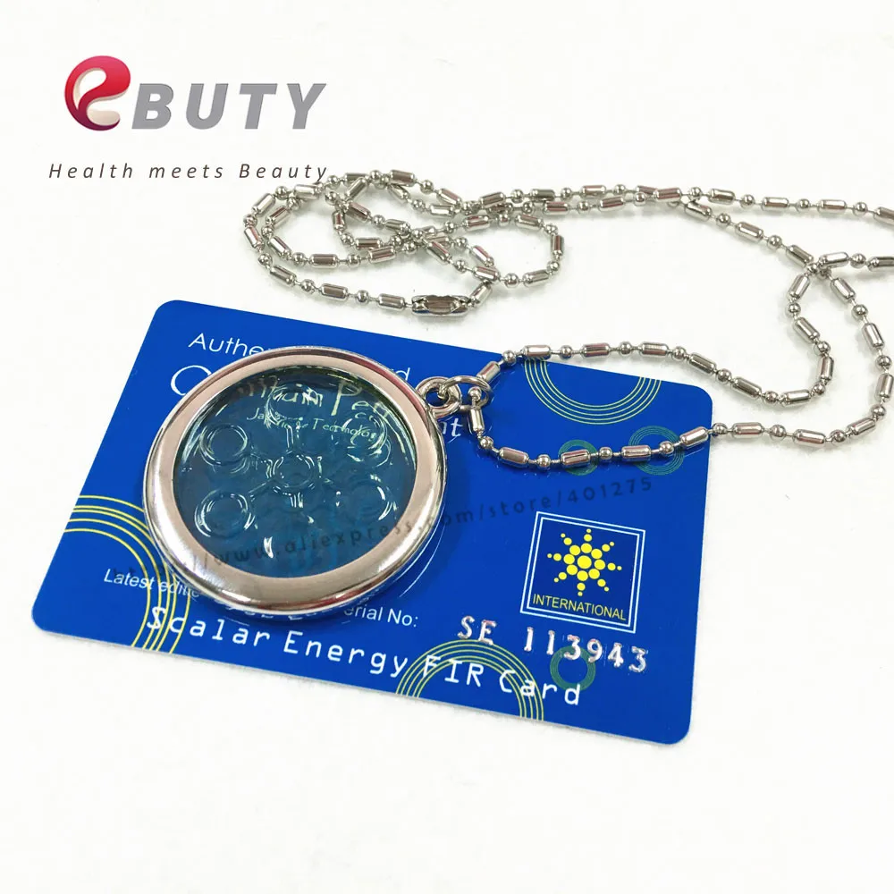 6000CC высоко ионный Bio Chi кулон Quantum pendant скалярная энергия с цепочкой из нержавеющей стали лучшее качество 2 шт./лот