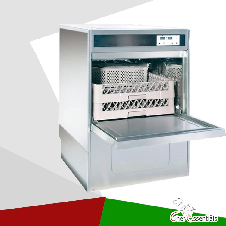 Stainless steel front open dish washer machine for commercial use