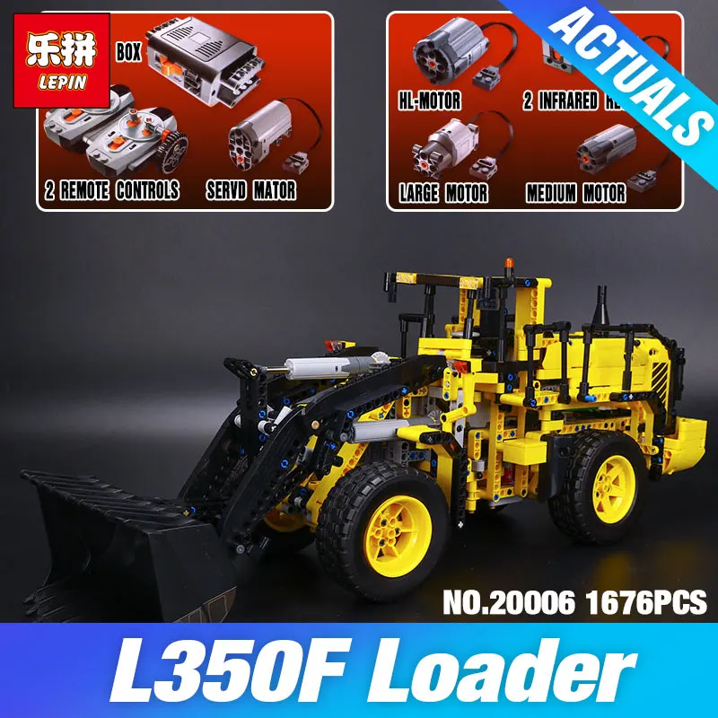 

the Volvo L350F wheel loader the 20006 technic series Model Building blocks Bricks Compatible 42030 Toys as Kids DIY Gift