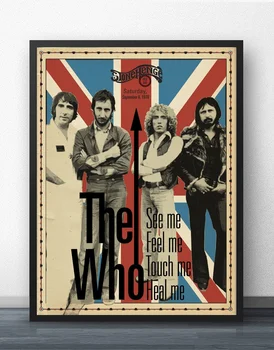 

The Who Stonehenge 1978 Movie Wall Art Wall Decor Silk Prints Art Poster Paintings For Living Room No Frame