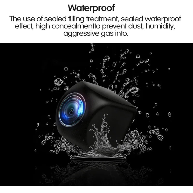 US $35.00 E Ace Car Rear View Camera Waterproof 25mm Jack Back Reverse Camera