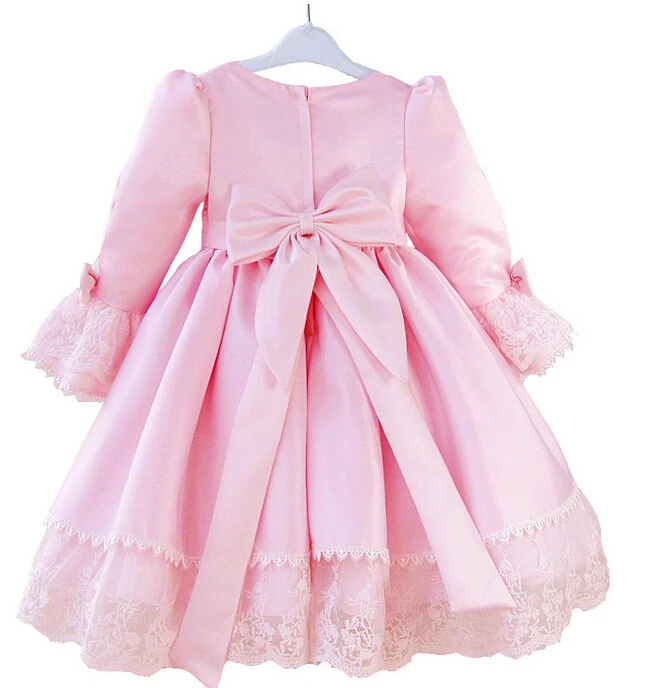 Брендовое качественное платье для первого общения для девочек, детское бальное платье на выпускной, вечерние платья, детское нарядное платье для девочек, белое, розовое