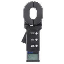 ETCR2000A Digital Clamp On Ground Earth Resistance Tester circuit resistance meter lightning protection grounding measurement victor vc4105a lcd digital earth resistance tester ground resistance voltage meter lightning rod measuring instrument tools