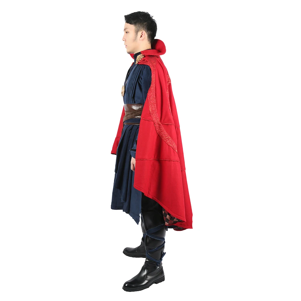 XCOSER, Доктор Стрэндж, костюм супергероя, косплей, завершенный наряд, костюм для Хэллоуина, костюм для вечеринки, профессиональный Косплей Костюм мужской