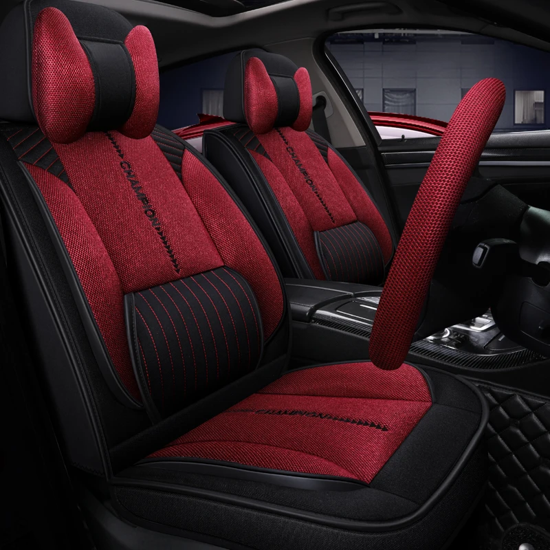 

5Seats( Front+Rear) Car Seat Cover Auto Seat Cushion For BMW e30 e60 e90 f10 X3 X5 f11,Audi A3 A4 A5 A6 A7 Q3 Q5 Q7 Car Styling