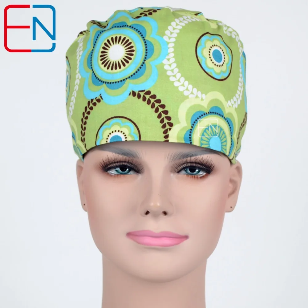 NEW long hair surgical cap doctors and nurses 100 cotton on Aliexpress