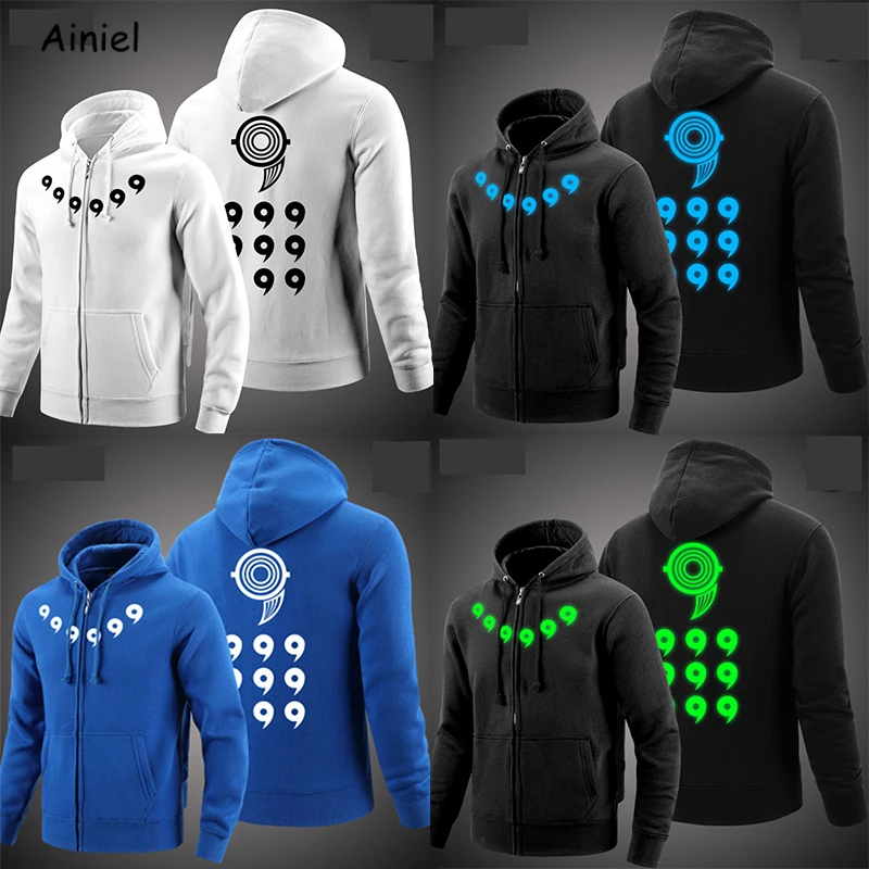

Anime Naruto Hoodie Sweatshirt Uzumaki Akatsuki Cosplay Costume Hoodies Clothes Mens Male Casual Streetwear Zipper Jacket Tops