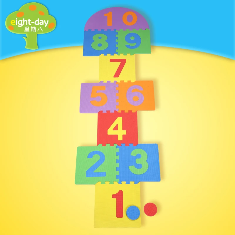 Figure Style PE Puzzle Mat Children Crawling Play Mat Kids Game Mats