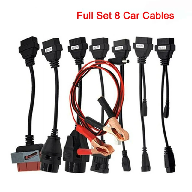 

Full Set 8 Car Cables Diagnostic Tool Interface OBD II Scanner Cable for TCS CDP Pro Plus Multidiag OBD2 Cables