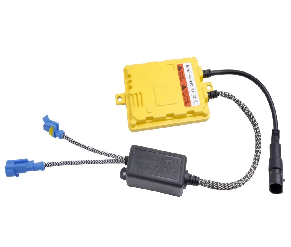 55 Вт HID Xenon конверсионный комплект Быстрый Яркий H1, H7, H3, HB3, HB4, H11, H27 одиночный пучок HID комплект, H4, H13, 9007 биксеноновый HID комплект автомобильных фар