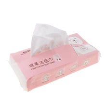 50 листов ватных дисков косметическое средство для снятия макияжа для лица Очищающее полотенце салфетки