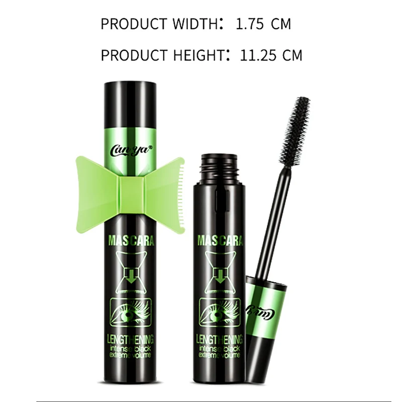 

Natural Curling Eyelash Mascara Thick Non-blooming Long Lasting Sweat Proof Mascara Makeup Tools