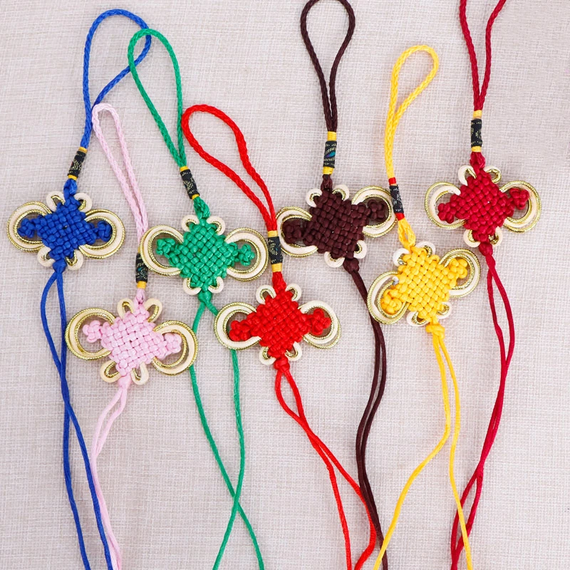 10PC Phnom Penh Chinese Knots Tassel DIY Jewelry Home Textile Curtain Clothing Sewing Accessories Key Bag Pendant Craft Tassels |