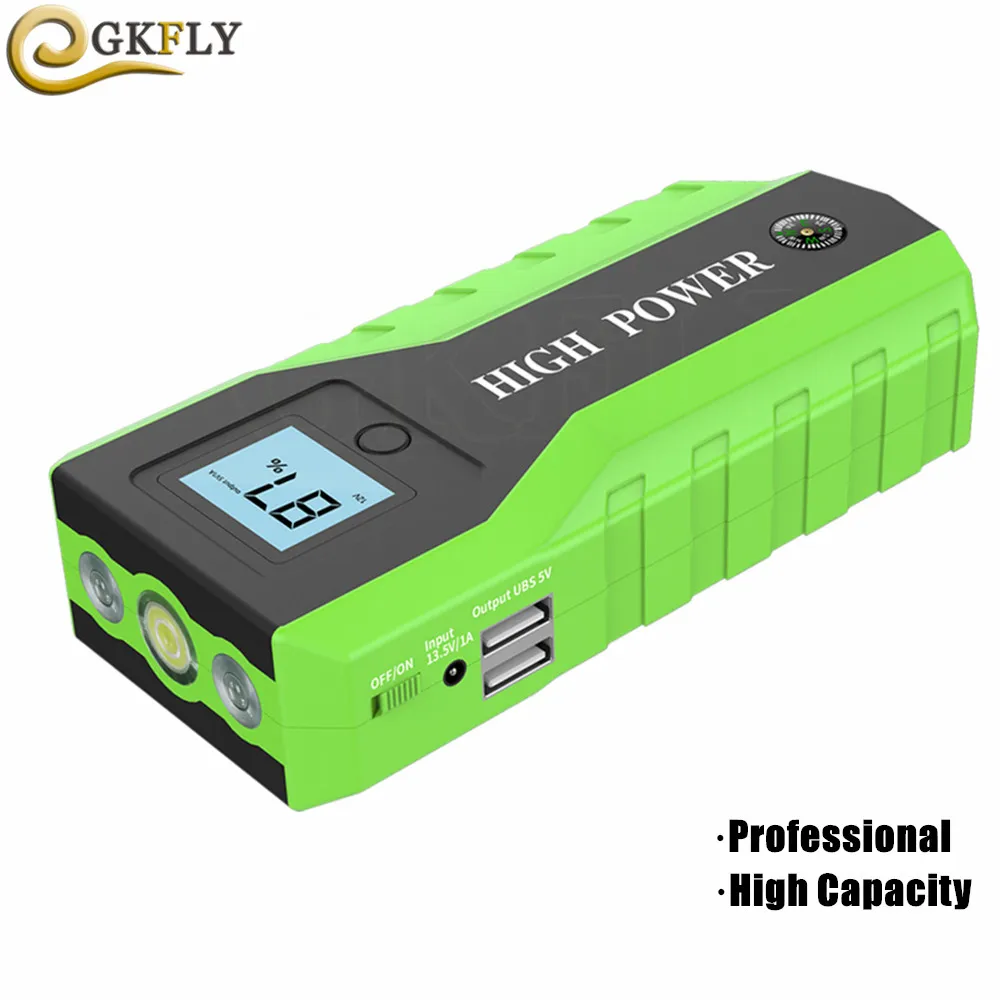 High Power Car Jump Starter Multifunction Charger Battery Emergency Portable Power Bank Pack Booster Buster 12V Starting Device High Power Car Jump Starter Multifunction Charger Battery Emergency Portable Power Bank Pack Booster Buster 12V Starting Device