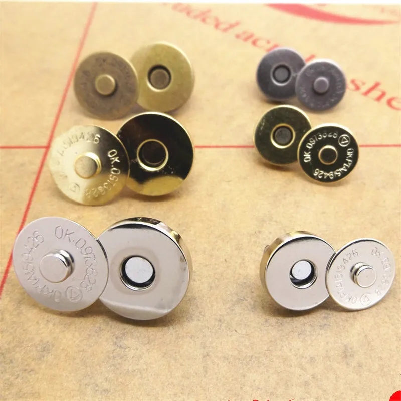 14/18 мм 10 шт./лот 4 цвета сделай сам raccessories дамские сумочки с магнитной застежкой