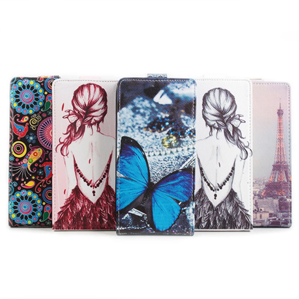 

Flip Case For Doogee MIX Wallet Leather Case For Doogee DG X5 MAX Painted mobile phone protective holster