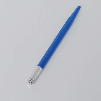

Permanent Manual Eyebrow Tattoo Pen blue 2pcs Microblading Embroidery Pen
