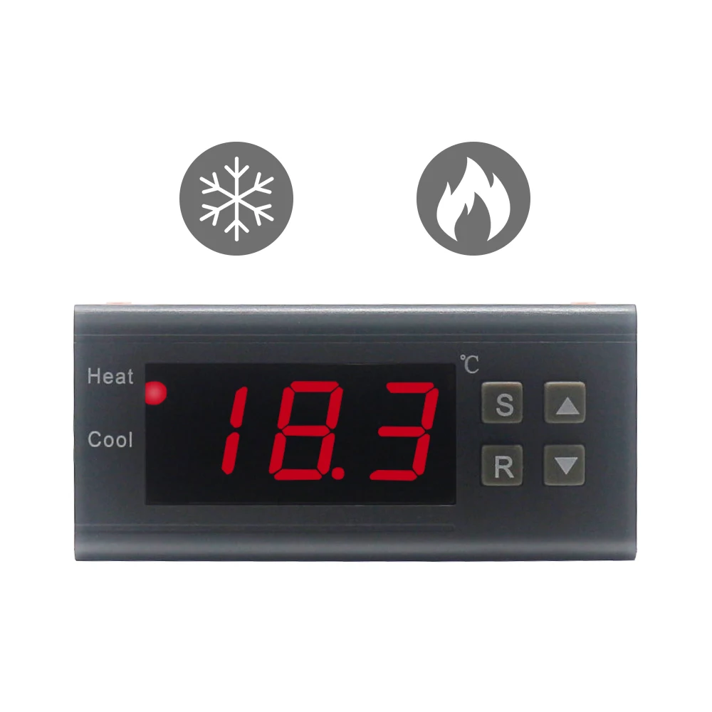 MH1230A AC 220V 30A Régulateur de température numérique Régulateur de chauffage de réfrigération 