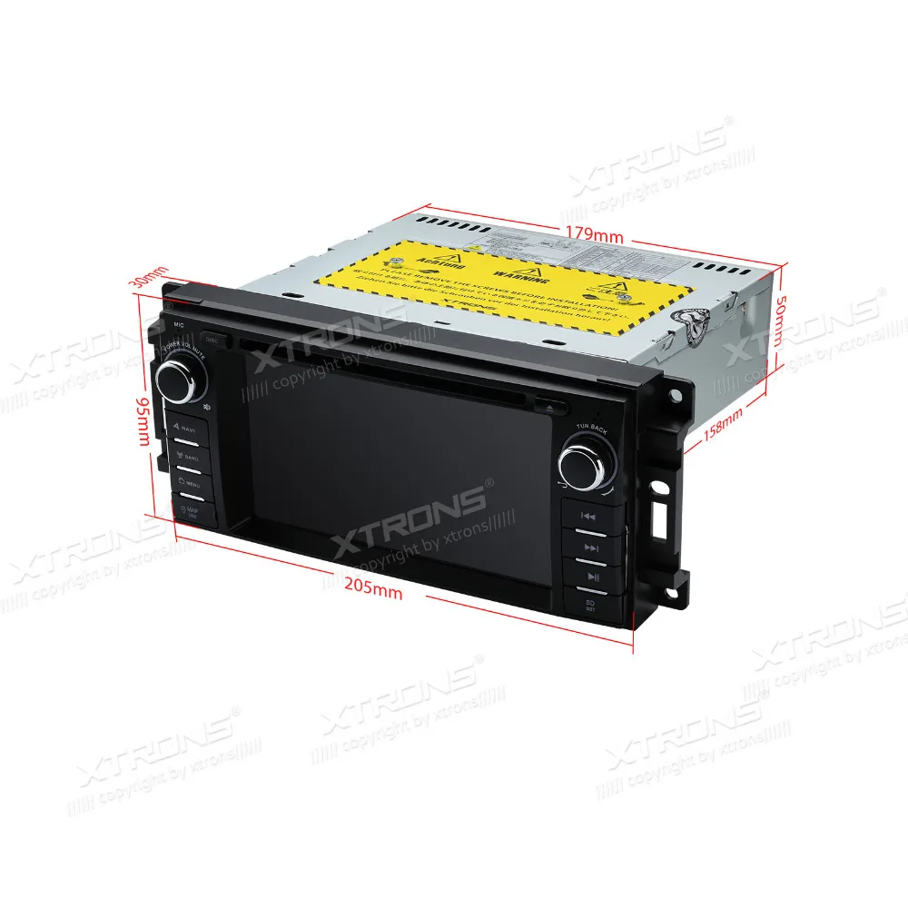 XTRONS 6 2 &quotAndroid 8 0 Восьмиядерный автомобильный Радио dvd плеер GPS навигация для JEEP