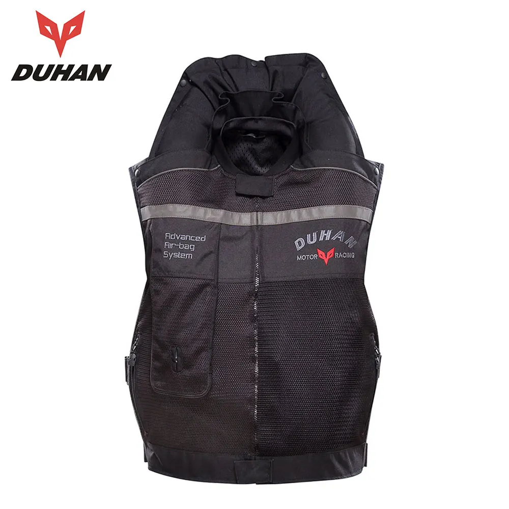 

DUHAN Motorcycle Air-bag Vest Cylinder Motorcycle Vest Reflective Professional Advanced Air Bag System Protective Gear Motocross